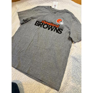 Nike‎ Cleveland Browns Gray Graphic T-Shirt Size Large